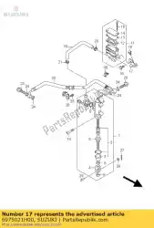 Qui puoi ordinare staffa comp, rr da Suzuki , con numero parte 6975021H00: