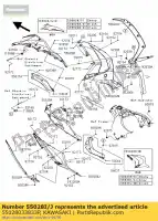 55028033833P, Kawasaki, os?ona, boczna, lewa, m.f.p.gr kawasaki zx10r ninja j k  zx 10r abs 1000 , Nowy