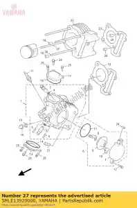 yamaha 5MLE13920000 bullone, perno 2 - Il fondo