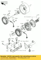 132701925, Kawasaki, piastra vn1500-e1 kawasaki vn 1500 1600 1998 1999 2000 2001 2002 2003 2004 2005 2006, Nuovo