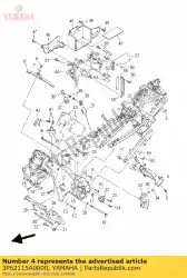 Here you can order the member 1 from Yamaha, with part number 3P62115A0000: