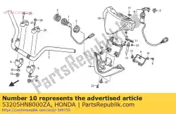 Aquí puede pedir cubierta, medidor superior * g152 * (g152 verde aventura) de Honda , con el número de pieza 53205HN8000ZA: