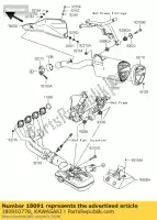 180910778, Kawasaki, body-comp-muffler kawasaki klz versys a 1000 , New