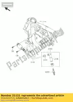 211210713, Kawasaki, Coil-ignition kawasaki ninja  sl z krt edition bx250 a abs b br250 f e 250sl z250sl 250 , New