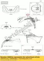 560541225, Kawasaki, mark, fr parafango, bruteforc kvf75 kawasaki  brute force 750 2014 2015 2017 2018, Nuovo