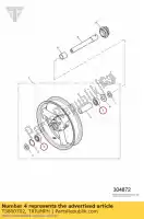 T3800702, Triumph, bearing, ball, 20 42 12 triumph daytona 600 & 650 daytona 675 from vin 381275 daytona 675 from vin 564948 daytona 675 up to vin 381274 daytona 675 vin 381275 to vin 564947 daytona 675r from vin 564948 daytona 955i 132513 > speed four speed triple 141872 > 210444 speed , New