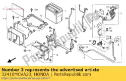 Qui puoi ordinare cavo, motorino di avviamento da Honda , con numero parte 32410MCVA20: