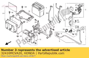 Honda 32410MCVA20 cavo, motorino di avviamento - Il fondo