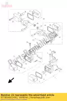 977804061400, Yamaha, screw, tapping yamaha xf 50 2007 2008 2009, New