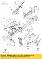 1SS2173E60, Yamaha, Gráfico 1 yamaha yz125 yz250x yz250 cross country 125 250 , Nuevo