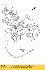 suzuki 3421026D20 tachimetro - Il fondo