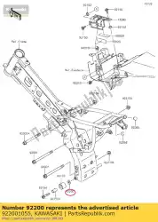 Tutaj możesz zamówić podk? Adka 8,5x20x2,3 klf400-b1 od Kawasaki , z numerem części 922001055: