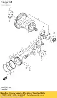 1222910G010B0, Suzuki, teniendo an650 suzuki an burgman  a executive z an650a an650aaz an650z an650 650 , Nuevo