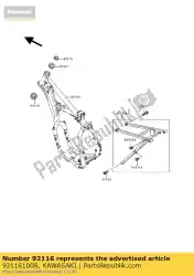 Qui puoi ordinare cuscinetto, rullo, 32006j z1300-a3 da Kawasaki , con numero parte 921161008: