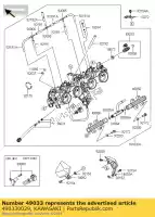 490330029, Kawasaki, boquilla de inyección zr800ads kawasaki z 800 2013 2014 2015 2016, Nuevo