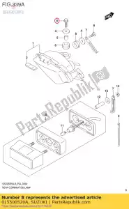suzuki 015500520A bout - Onderkant