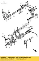 2522120A02, Suzuki, horquilla no2 suzuki rg 500 1986 1987, Nuevo