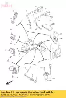 3D8823700000, Yamaha, plug dop assy yamaha  xvs 1300 2007 2008 2009 2010 2011 2014 2015 2016 2017 2018, Nieuw