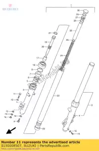 suzuki 0150008507 boulon - La partie au fond