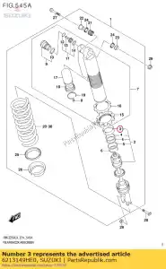 Suzuki 6213149HE0 o pier?cie? - Dół