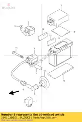 Aqui você pode pedir o bobina assy, ?? Acender em Suzuki , com o número da peça 3341020E01: