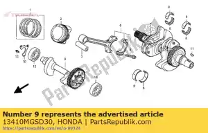 Honda 13410MGSD30 comp. eixo, balanceador - Lado inferior