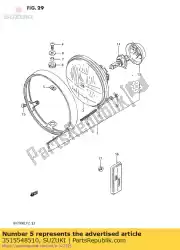 Qui puoi ordinare dado, h. L. Adjust. Da Suzuki , con numero parte 3515548510: