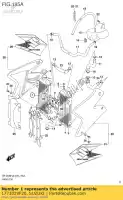 1771029F20, Suzuki, radiator dr-z40 suzuki  dr z 400 2002 2003 2004 2005 2006 2007 2009 2017 2018 2019, Nieuw