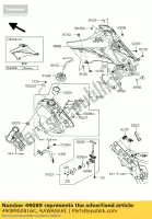 4908900816C, Kawasaki, motor de cubierta, ébano kawasaki klx  c l d klx110 110 , Nuevo