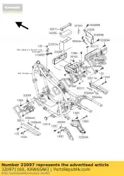 Ici, vous pouvez commander le boîtier-batterie auprès de Kawasaki , avec le numéro de pièce 320971160: