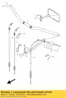 5611117G10, Suzuki, handlebar suzuki sv 650 2003 2004 2005 2006 2007 2008 2009 2010, New