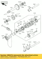 490471062, Kawasaki, rod-shift kawasaki vn classic d vn15  c se b a vulcan 15 15se 1500se vn1500 klf300 1500 300 , Novo