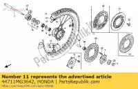 44711MG3642, Honda, brak opisu w tej chwili honda xr 250 1985, Nowy