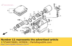 Tutaj możesz zamówić od? Wie? Acz powietrza od Honda , z numerem części 17254HC0680: