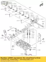 120040739, Kawasaki, 01 soupape d'admission kawasaki kaf1000 mule prodx eps diesel prodxt 1000 , Nouveau