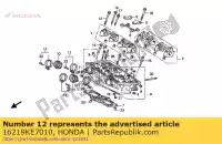 16219KE7010, Honda, band, isolator honda cbrr (g) japanese domestic / nc23-100 r nc21-100 (g) japan riii nc24-102 (j) japan vfr 400 1986 1988 1990 1991, Nieuw