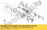 24322MJ8000, Honda, brak opisu w tej chwili honda r nc21-100 (g) japan riii nc24-102 (j) japan vfr 400 750 1986 1987 1988, Nowy