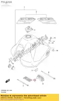 4454114500, Suzuki, cuscino suzuki  dr 125 200 1998 1999 2000 2001 2002 2017 2018 2019 2020, Nuovo