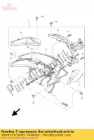 5RU833320000, Yamaha, lente, lampeggiatore yamaha yp 400 2005 2006 2007 2008, Nuovo