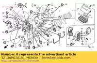 32130MCAD30, Honda, sub harness, l. saddlebag honda gl goldwing  gold wing deluxe abs 8a a gl1800a gl1800 airbag 1800 , New