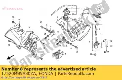 geen beschrijving beschikbaar van Honda, met onderdeel nummer 17520MBNA30ZA, bestel je hier online: