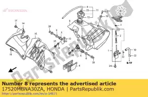 honda 17520MBNA30ZA descrição não disponível - Lado inferior