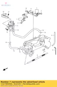 suzuki 1327484000 czapka - Dół