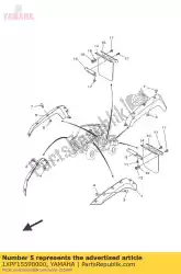 Aqui você pode pedir o pára-choque, mais de 3 em Yamaha , com o número da peça 1XPF15590000:
