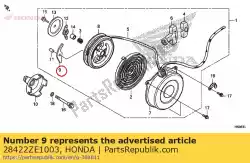 Here you can order the ratchet, starter from Honda, with part number 28422ZE1003: