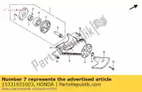 15331921003, Honda, rotor, oliepomp binnen (ya honda cn helix spazio  cn250 1 250 , Nieuw