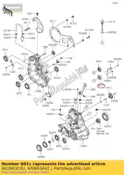 Tutaj możesz zamówić kulka zn1300-a3 od Kawasaki , z numerem części 601B6303U: