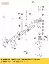 pakking voor reparatieset 4860 mxma 05 van KTM, met onderdeel nummer R14009, bestel je hier online: