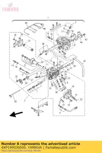 yamaha 4XP1490J0000 needle set - Bottom side