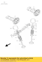 1272028H00, Suzuki, wa?ek rozrz?du, wydech suzuki rm z450 450 , Nowy